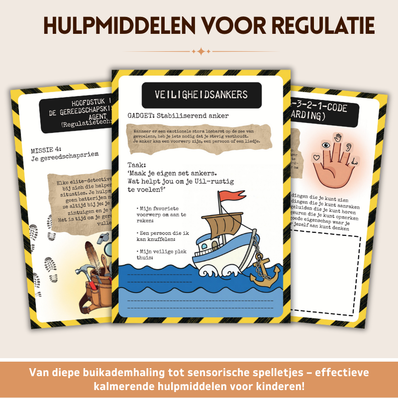 De Polyvagaaltheorie Voor Kinderen – Werkboek Voor Regulatie Van Het Zenuwstelsel | Hulpmiddel Voor Emotieregulatie