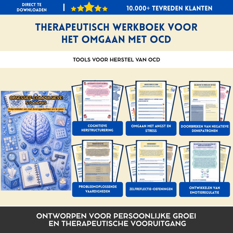 Obsessief-Compulsieve Stoornis (OCD) – Therapeutisch Werkboek – Therapeutische Hulpmiddelen en Copingstrategieën