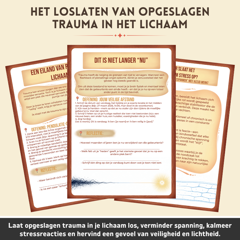 Somatisch Reset Therapie Werkboek - Breng Je Zenuwstelsel Op Natuurlijke Wijze Tot Rust