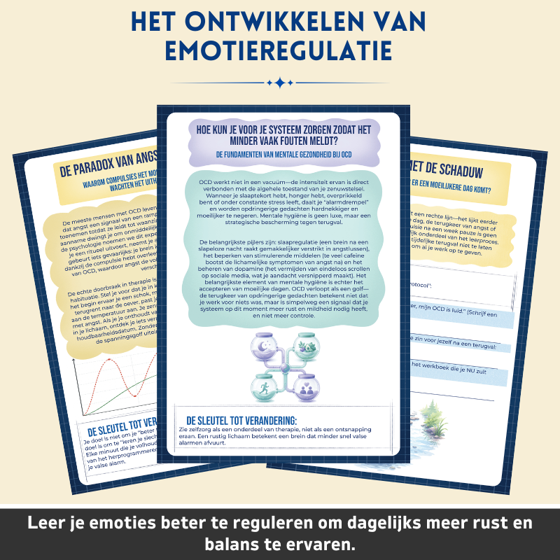Obsessief-Compulsieve Stoornis (OCD) – Therapeutisch Werkboek – Therapeutische Hulpmiddelen en Copingstrategieën