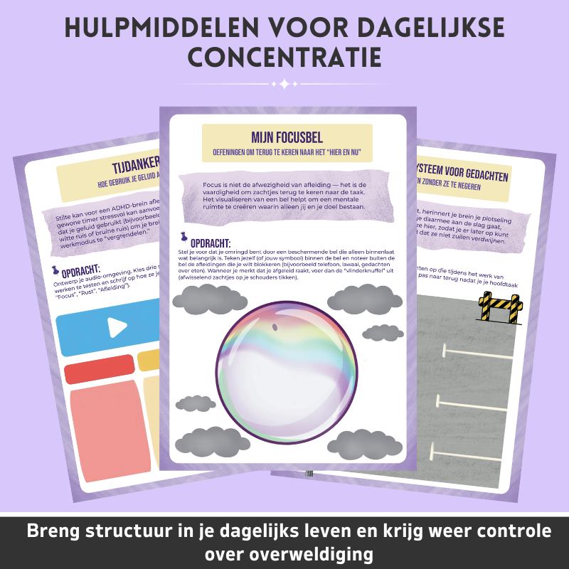 ADHD – Hulpmiddelen Voor Executieve Functies En Dagelijkse Focus