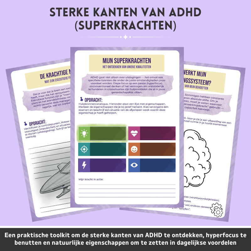 ADHD – Hulpmiddelen Voor Executieve Functies En Dagelijkse Focus
